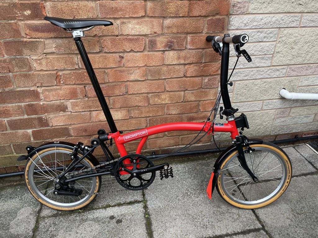 Brompton S2L Black Edition Folding Bike WITH UPGRADES