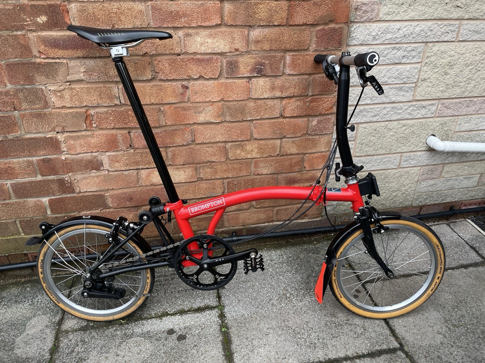 Brompton S2L Black Edition Folding Bike WITH UPGRADES