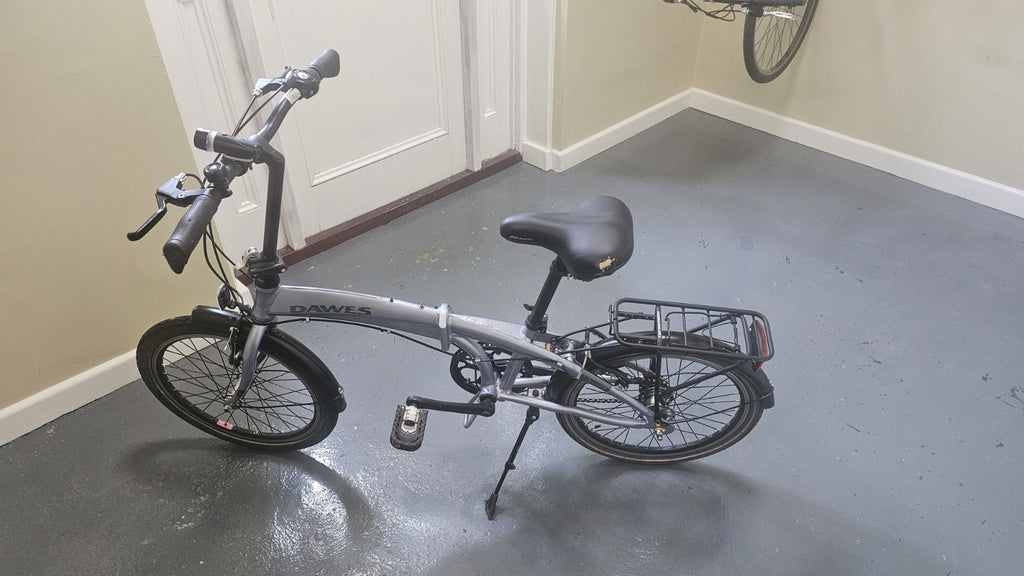 Dawes Diamond Folding Bike, 20" Silver