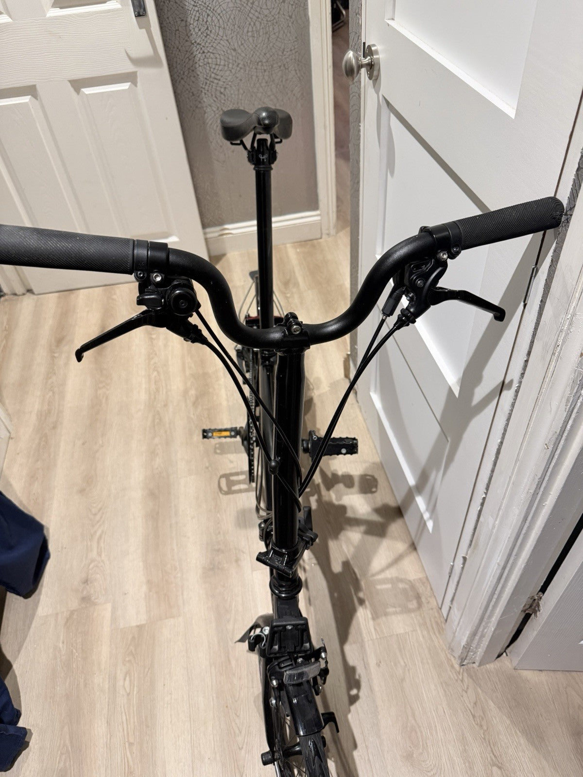 Brompton S6L Folding Bike – Black – 6 Speed December 2018 Compact Urban Bicycle