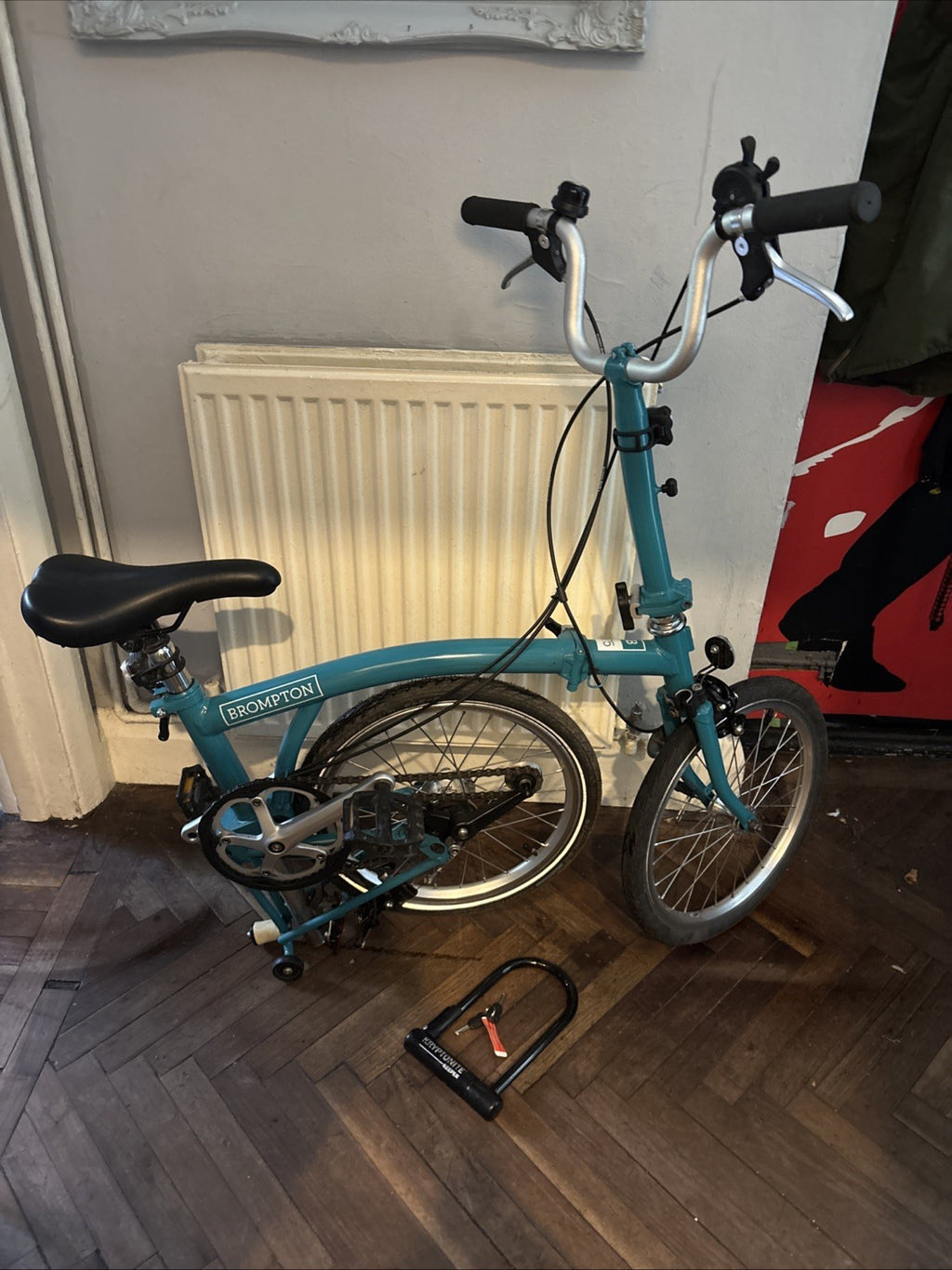 Brompton B75 16" Folding Bike - Blue - Discontinued - VGC - Classic Shape