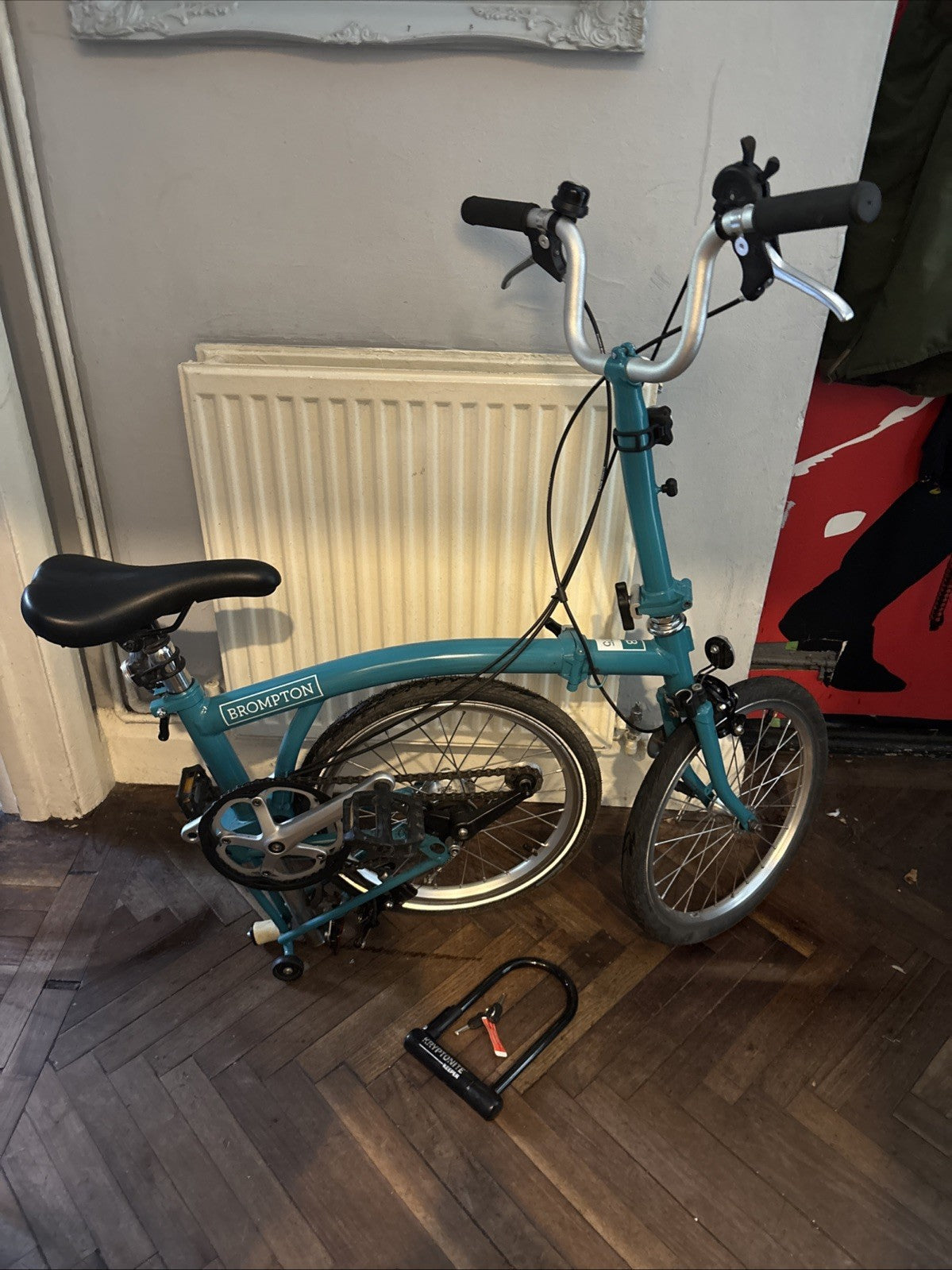 Brompton B75 16" Folding Bike - Blue - Discontinued - VGC - Classic Shape