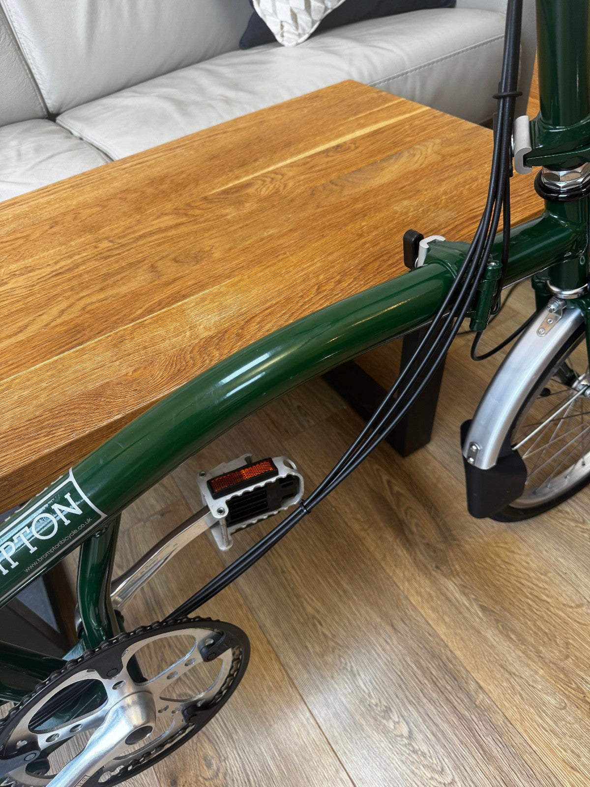Classic 6-Speed Brompton Folding Bicycle A - Racing Green - MINT