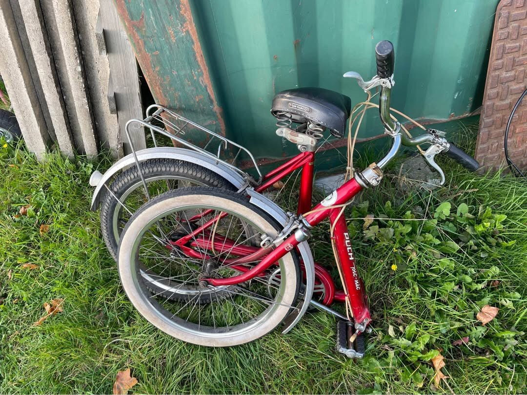 Puch Pic-Nic Vintage Shopper Folding Bike In Good Original Condition PE11 4JL
