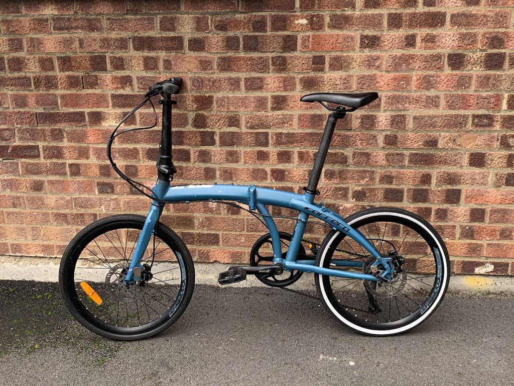carrera intercity folding bike