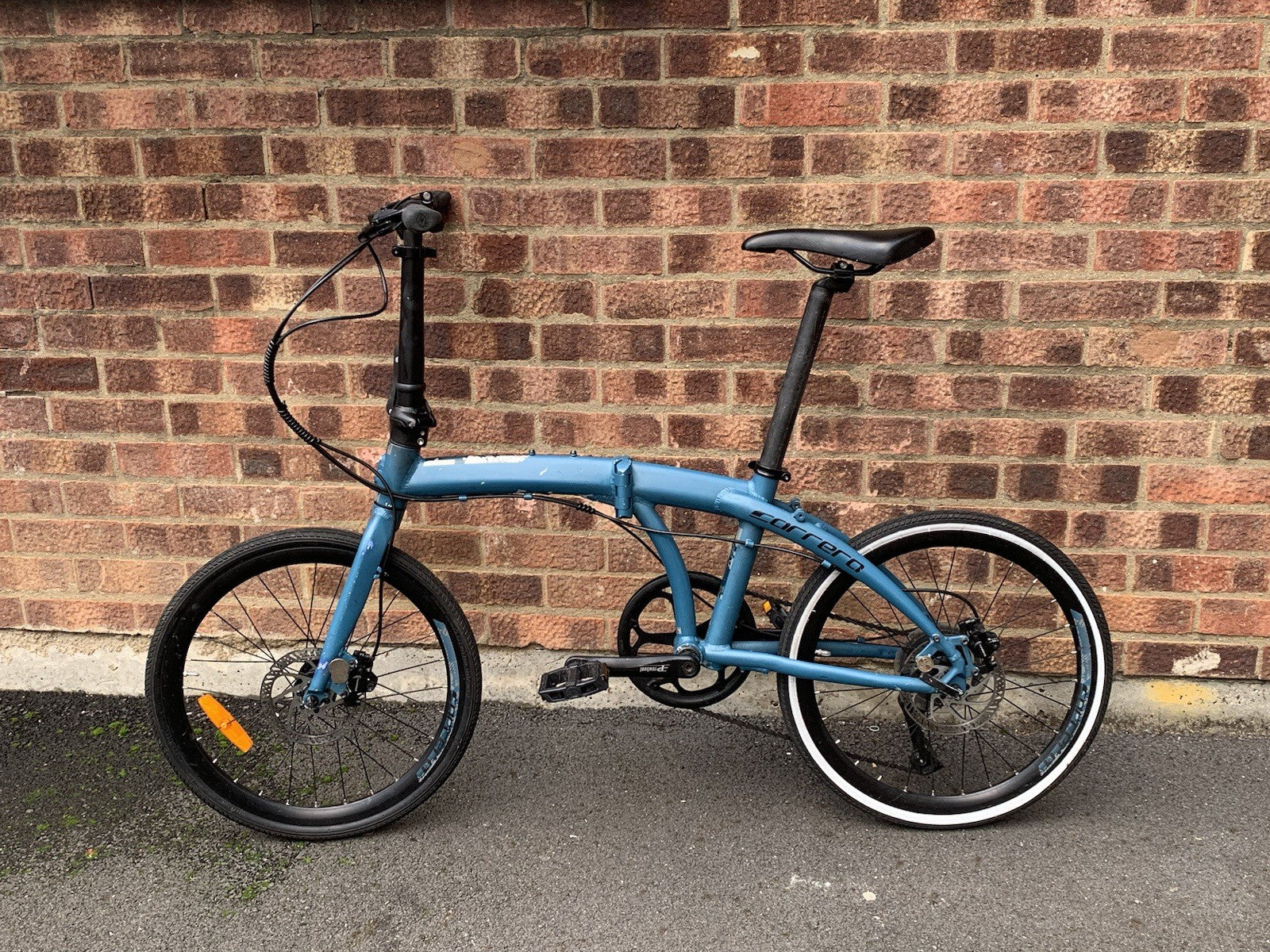 carrera intercity folding bike
