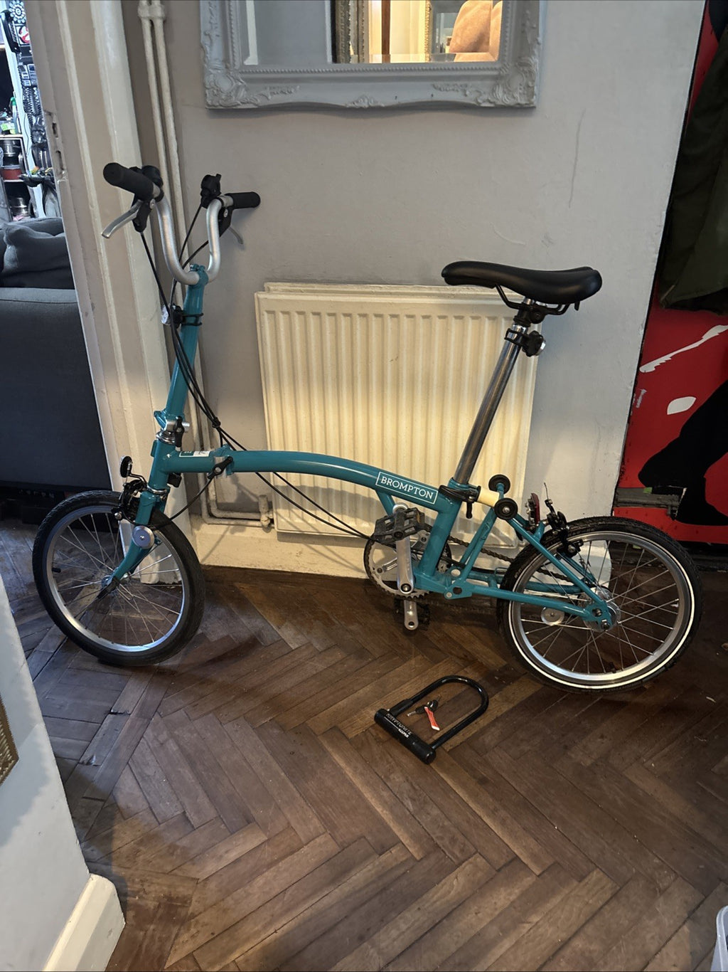 Brompton B75 16" Folding Bike - Blue - Discontinued - VGC - Classic Shape