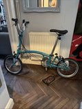 Brompton B75 16" Folding Bike - Blue - Discontinued - VGC - Classic Shape