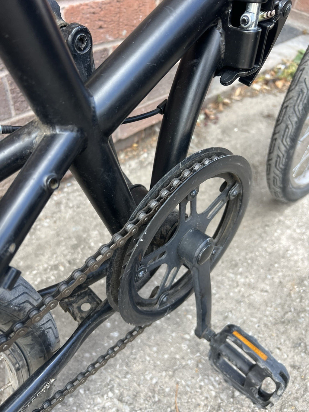 Oxylane 20in Folding Bike, single speed. And Ruck 7 speed