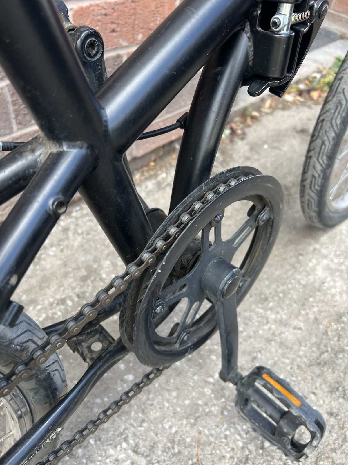 Oxylane 20in Folding Bike, single speed. And Ruck 7 speed