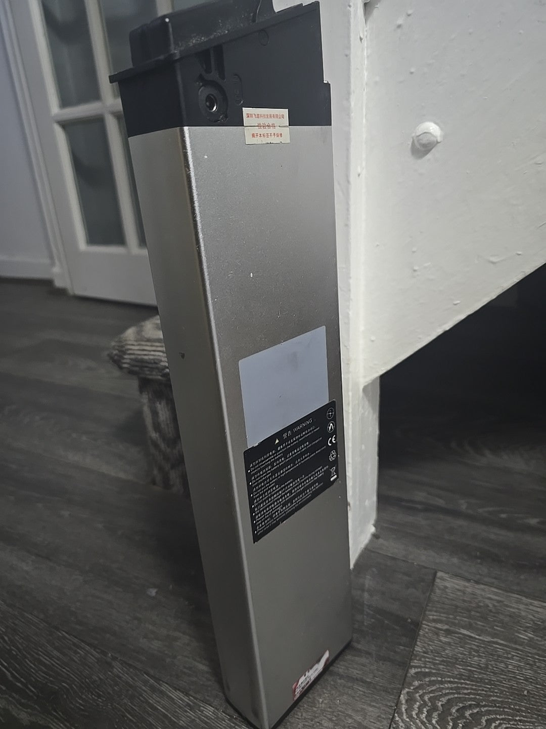 Grey Colour's And Electric Bike Battery
