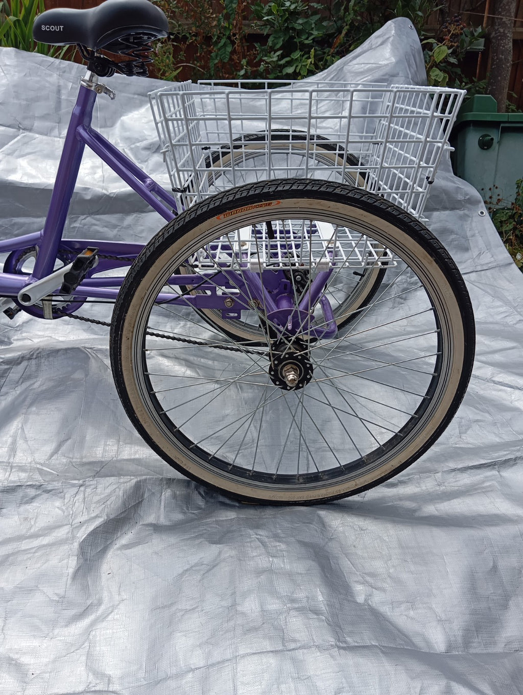 Scout Adult 24" Folding Tricycle