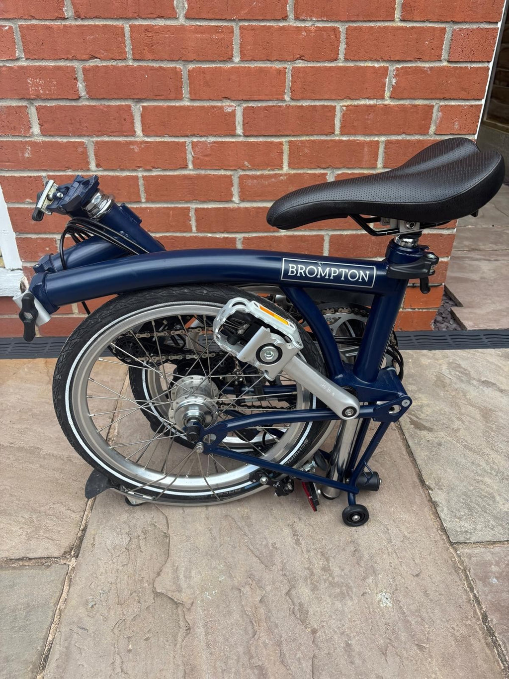 Brompton 2019 M6L C Line Cobalt Blue Excellent Condition