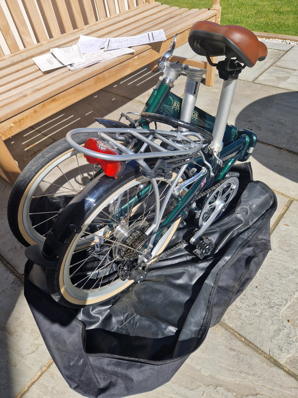 Bickerton Argent 1707 20 Inch Wheel Folding cycle.