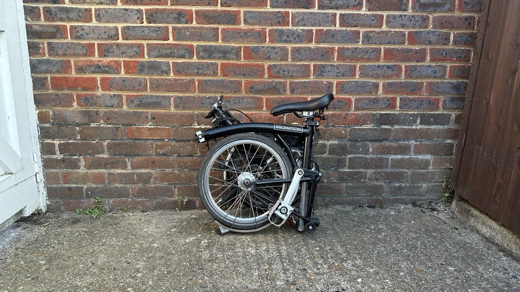 Brompton M6R Black Folding Bike 6-Speed,  2020 Model
