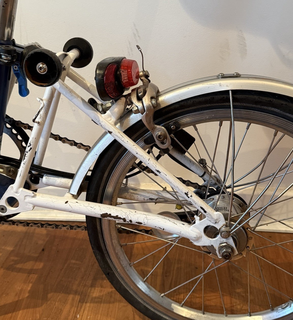 Brompton M3L Folding Bike (C Line) 3 Speed With Dynamo Light In Good Condition!