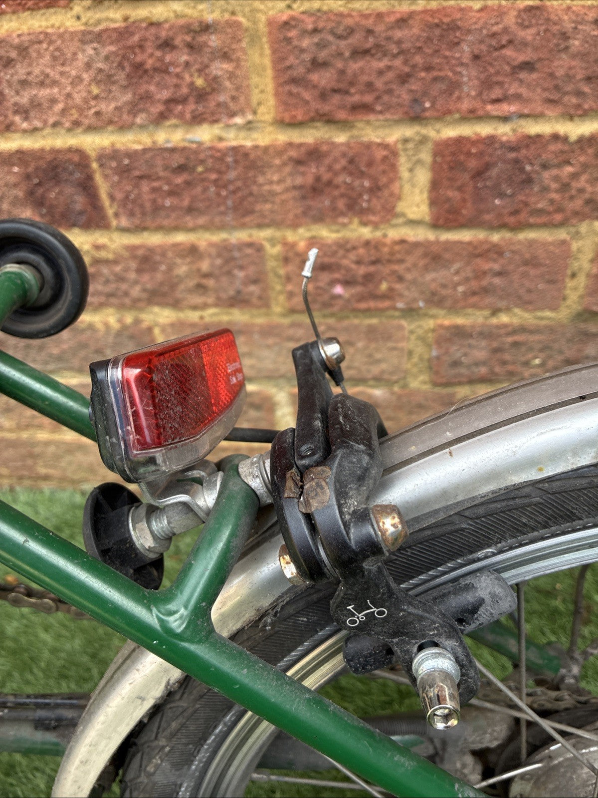 Brompton folding bike, 6 speed, British racing Green, See Description