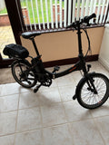 Raleigh Stow E Way Compact 8-Speed Folding E--Bike - Grey (Scratched Frame)