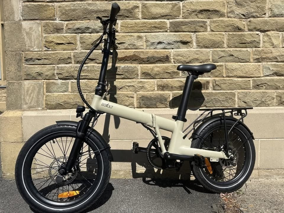 Eovolt Afternoon 20" Folding Bike - 2022 20 Inches / Desert Sand Eovolt