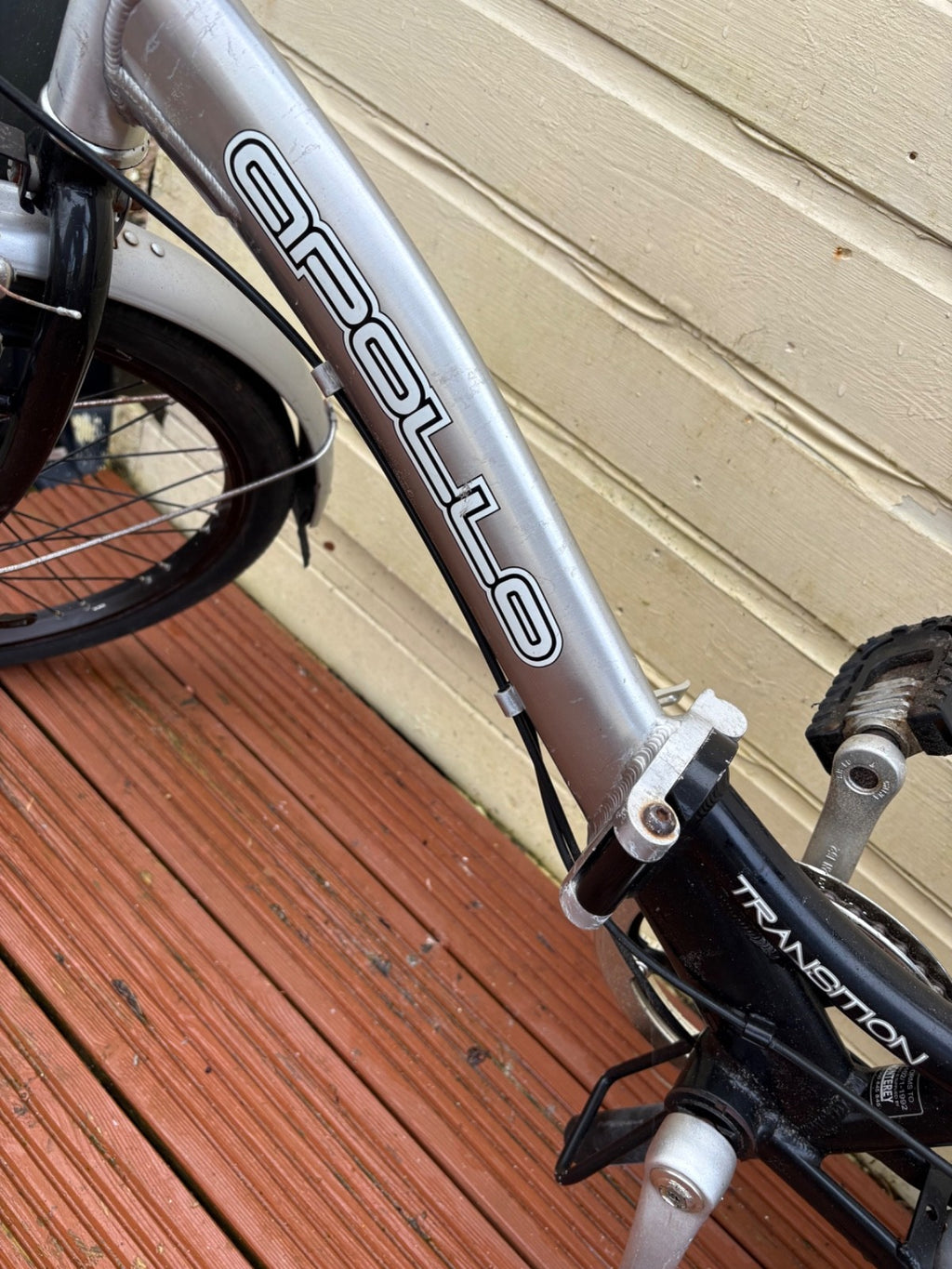 2 Apollo Transition lightweight Folding Bikes good condition