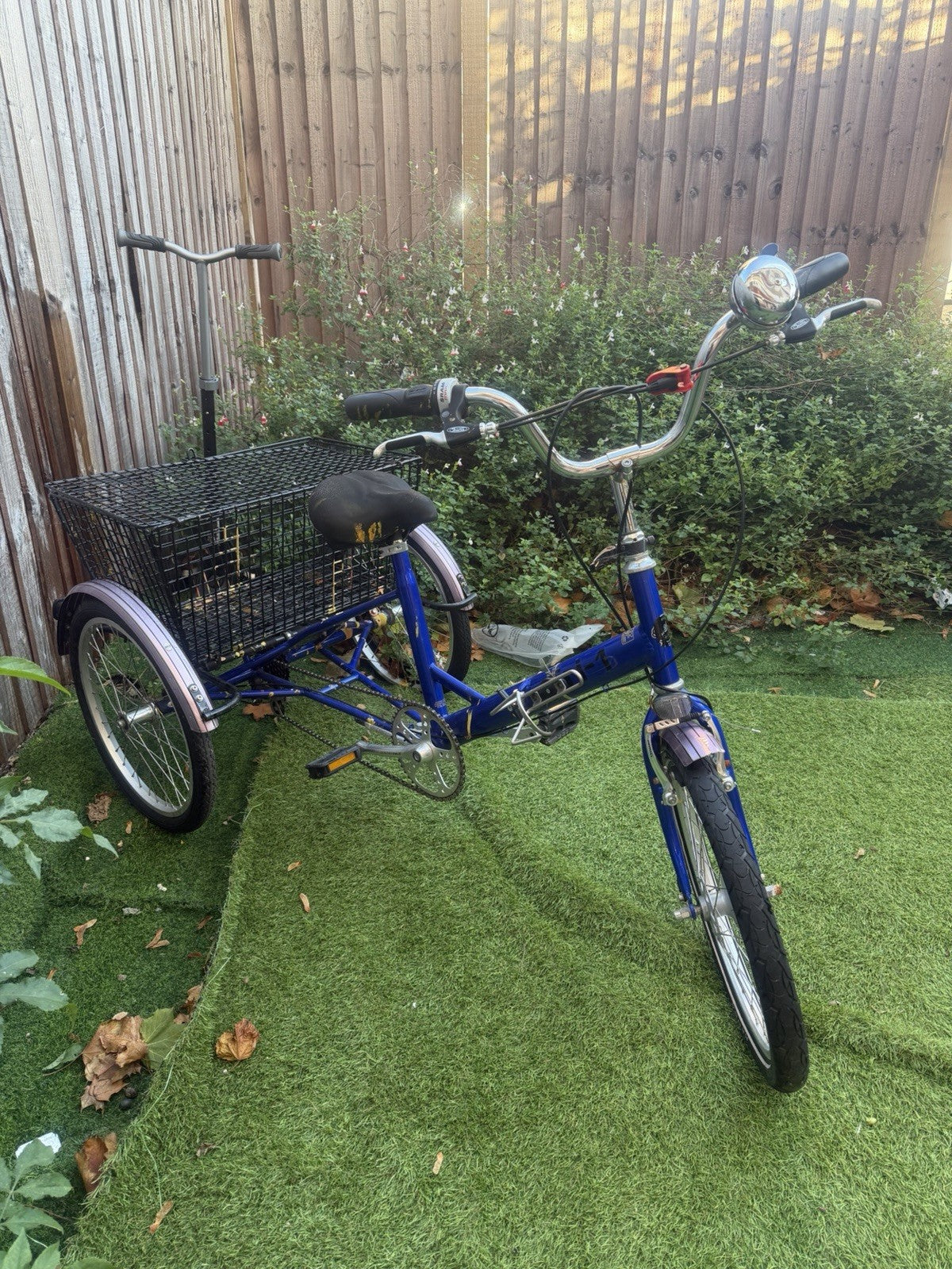 PASHLEY - Tri-1 Folding Adult Trike Burgundy Red