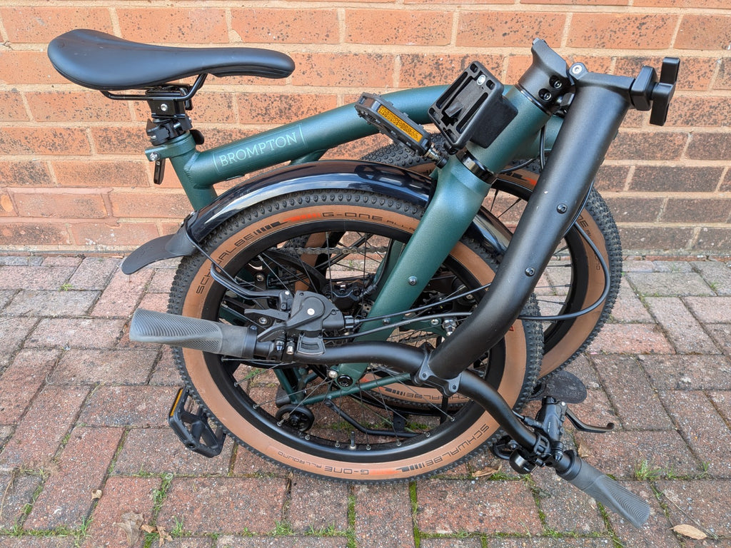 Brompton G Line Forest Green Large Excellent Condition Bairly Used