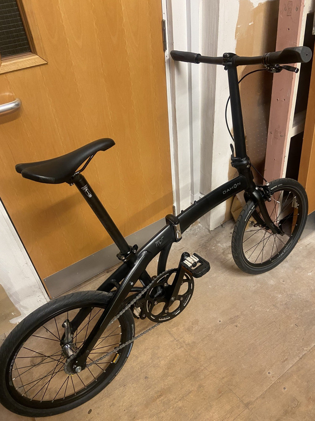 Dahon Mu Uno Black Folding Bike Single Speed Coaster Brake 9kg  VGC