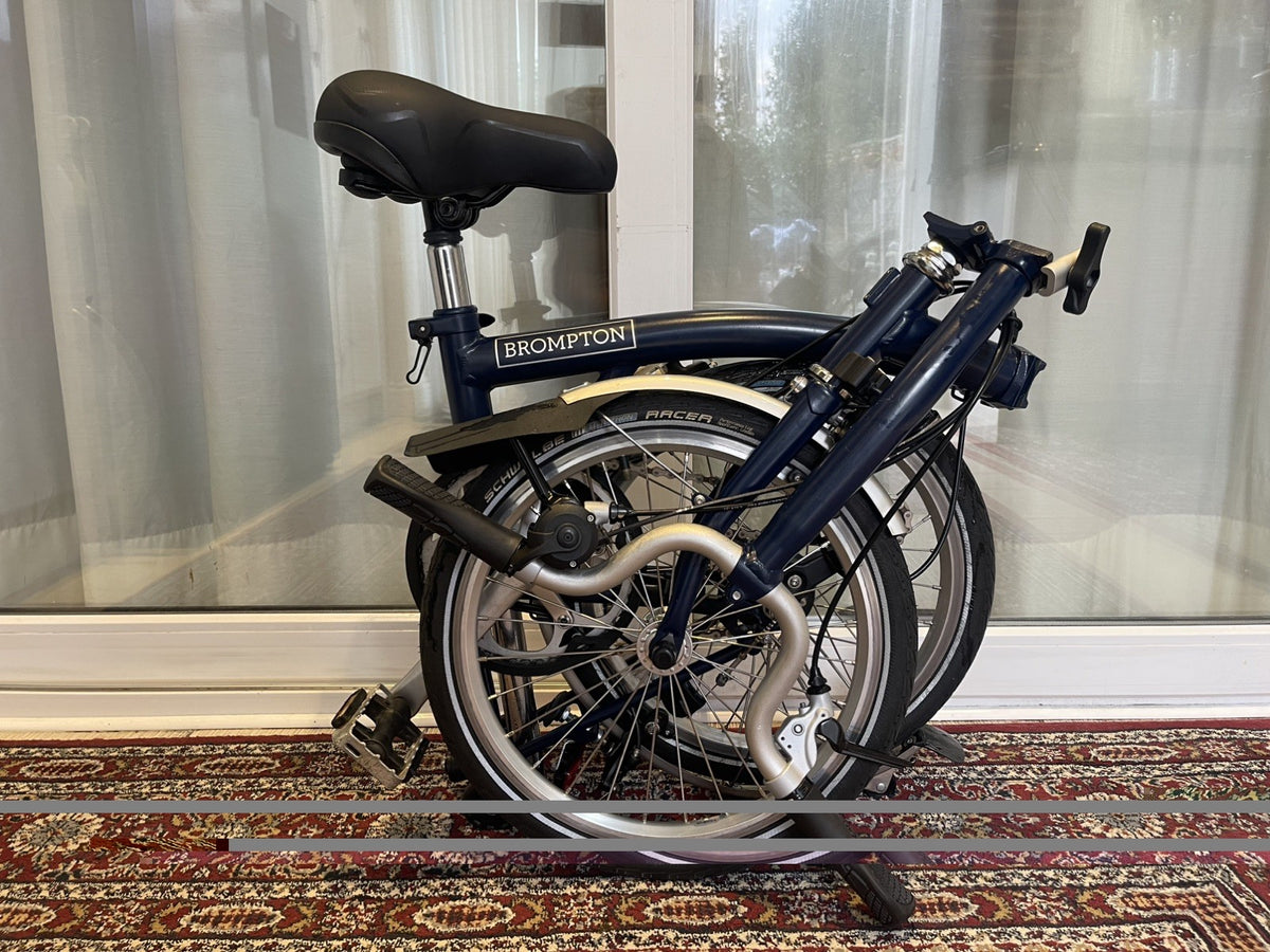 Brompton M3L Folding Bike SERVICED CONDITION ✅ FREE & FAST DELIVERY 📦 🚚