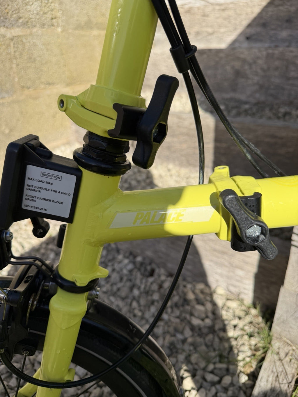 Brompton Palace Special Edition with upgrades. 2 speed, mudguards