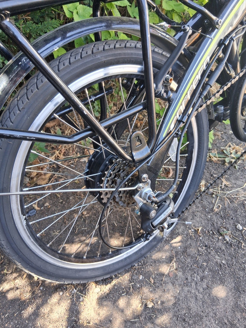 Carrera Crosscity E Folding Bike