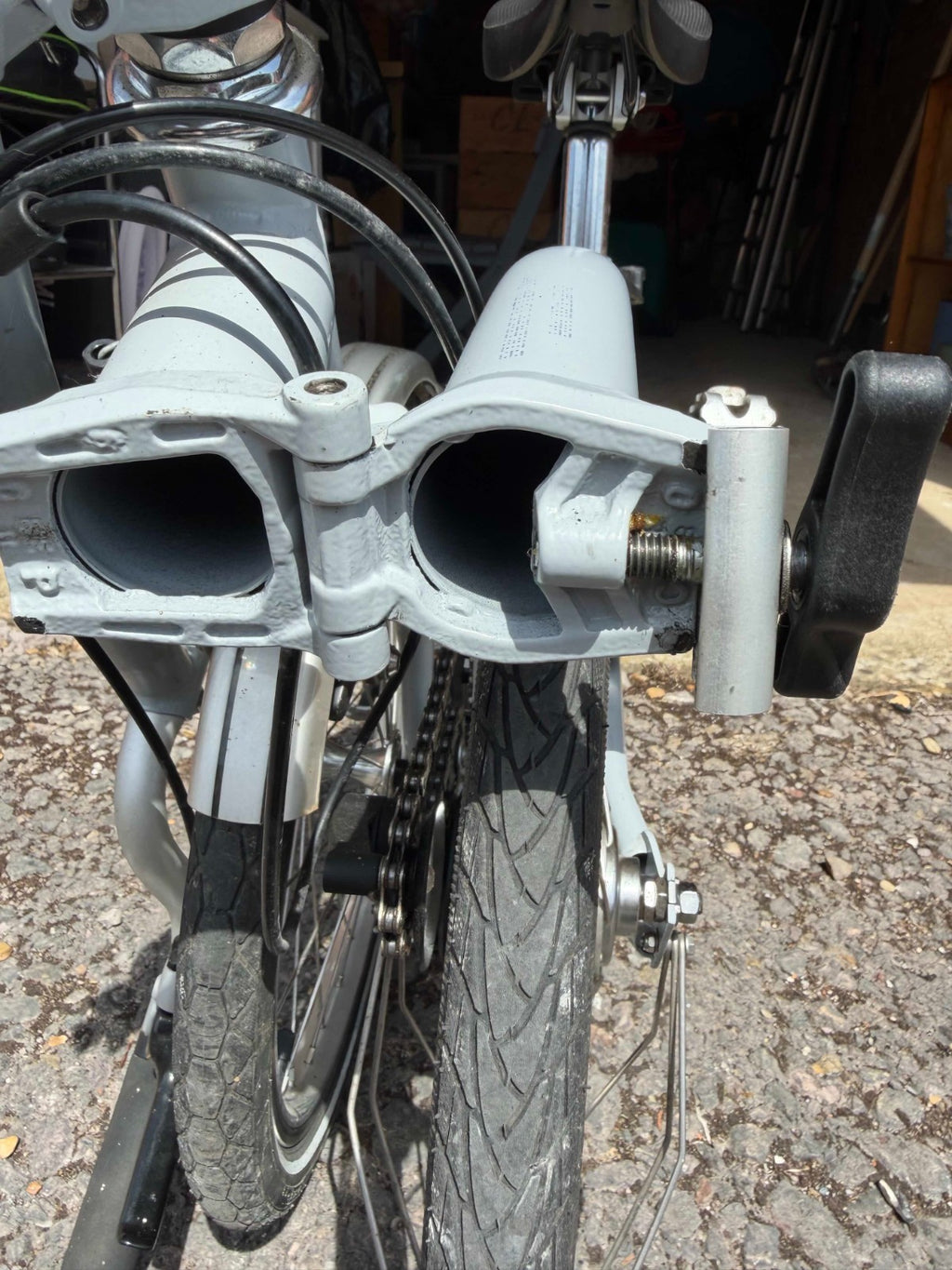 Brompton M3L Folding Bike (2017) – Grey – Original Owner – Receipt/BikeRegister