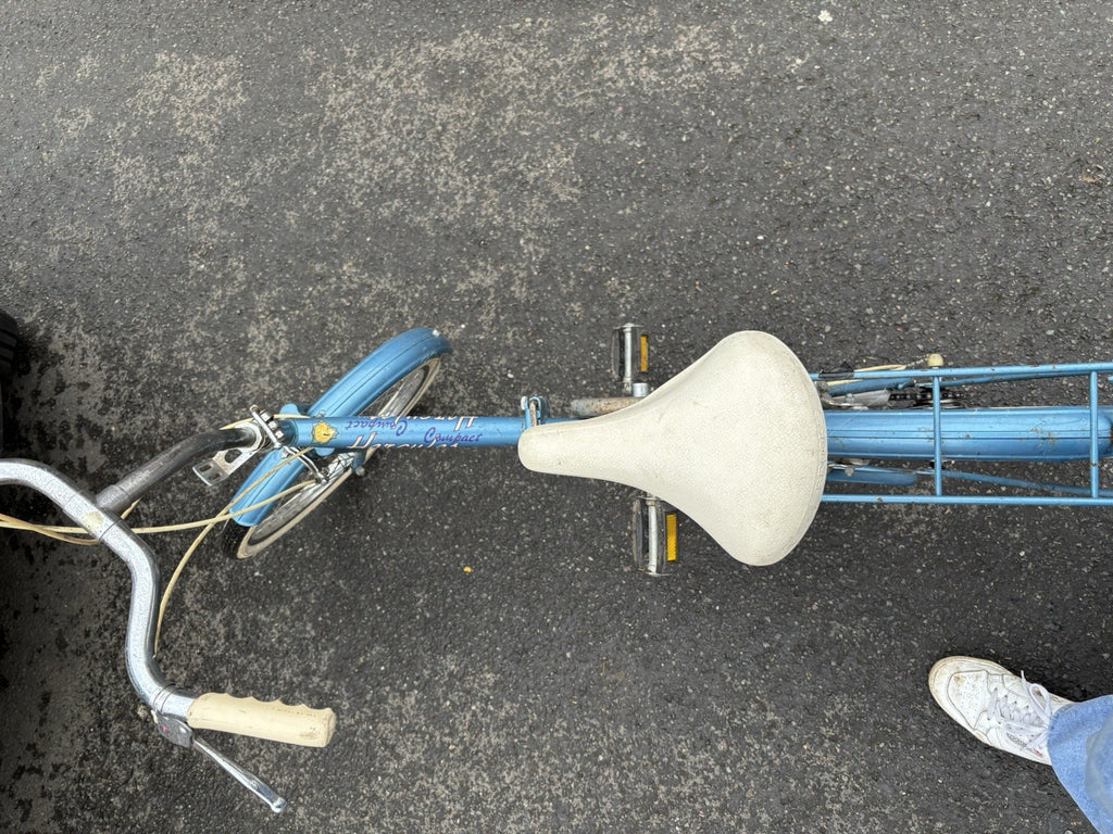 Vintage Hercules Compact folding bike Stowaway Shopper fold up Vintage
