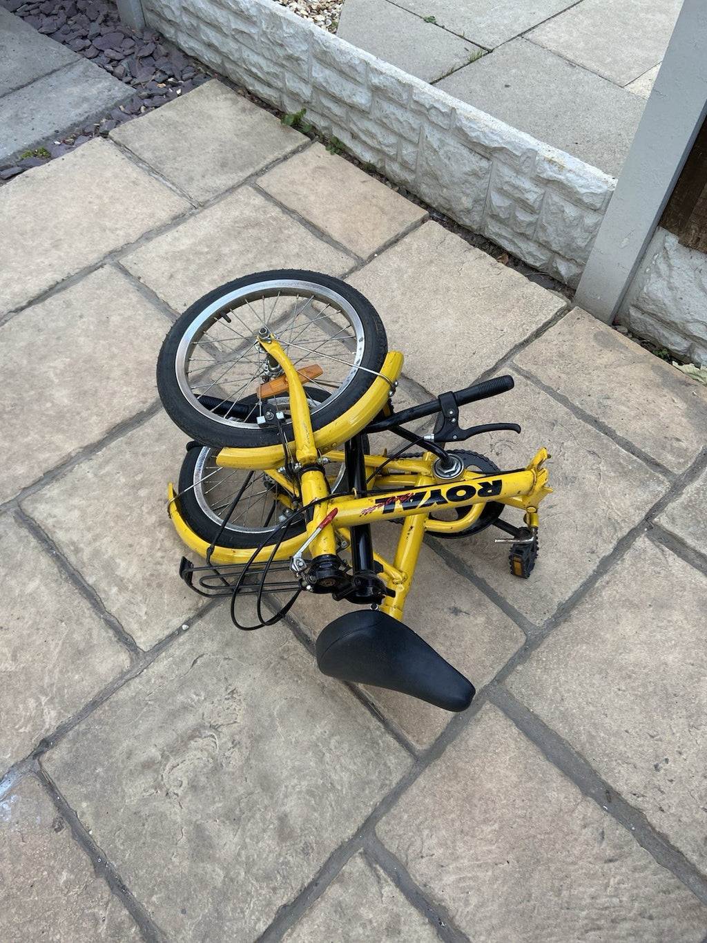 Royal Bugatti Vintage Folding Bike - with Custom Bags Excellent Condition