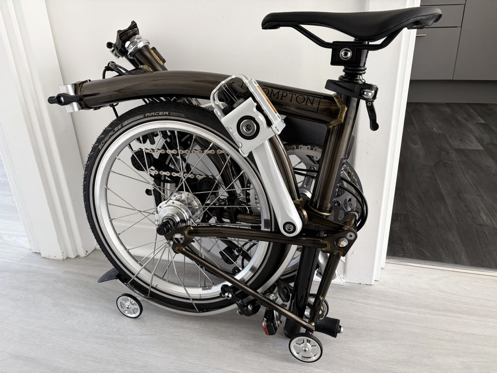 Brompton Raw Lacquer S6L Folding Bike