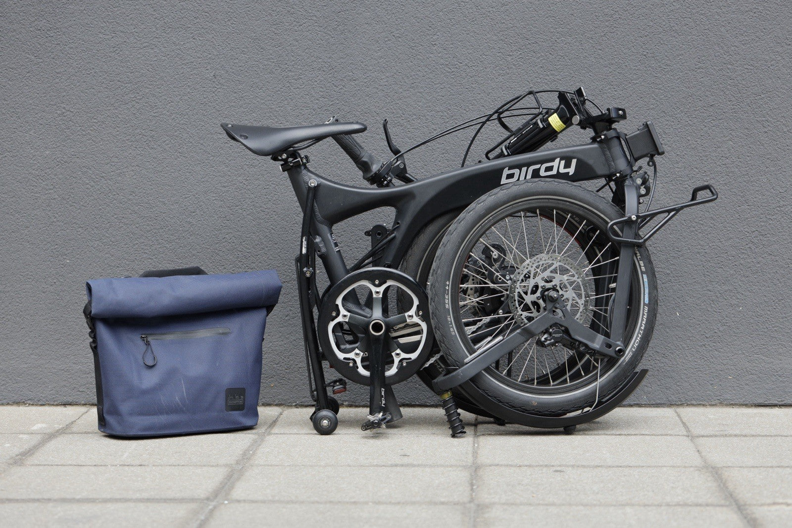 Folding Bicycle BIRDY RIESE &MULLER  Full Suspension Disc Brakes Rohloff 14 Gear