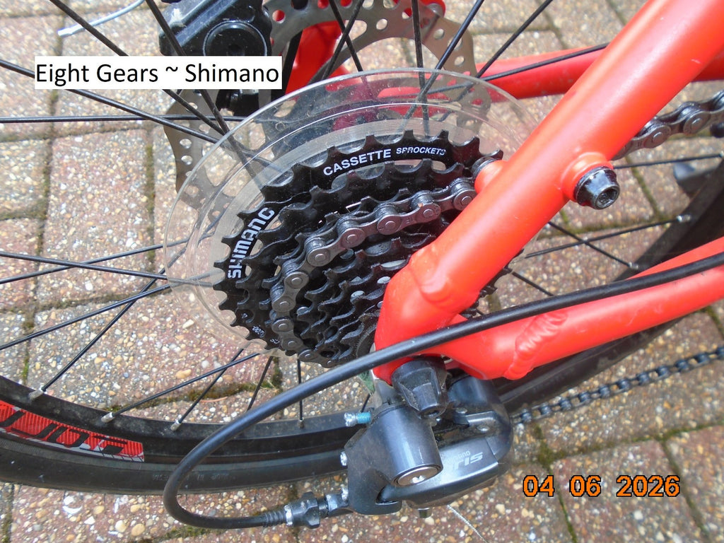 Carrera 20" Red Folding Bike – Very lightly used, see pics for full detail
