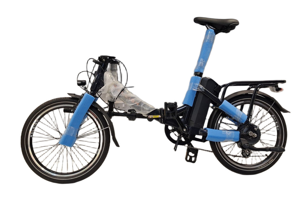 Raleigh Stow-E-Way Compact Lightweight Folding E--Bike - Black (Used/Scratched)