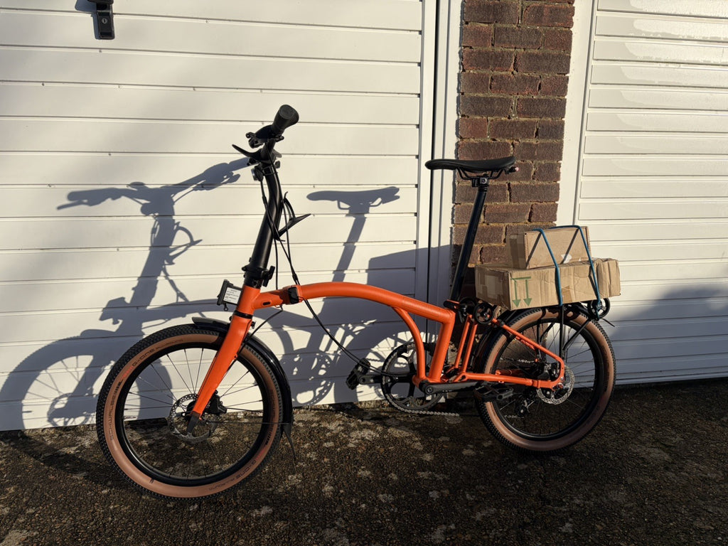 Brompton G Line Orange - Small Frame - 22 Miles Use Only