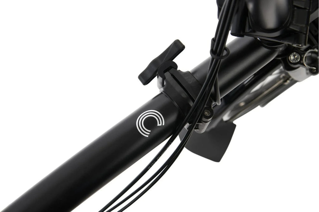 Brompton C line 6 Speed Black Mid with DYNAMO - M6L - RRP £1599 - World Delivery