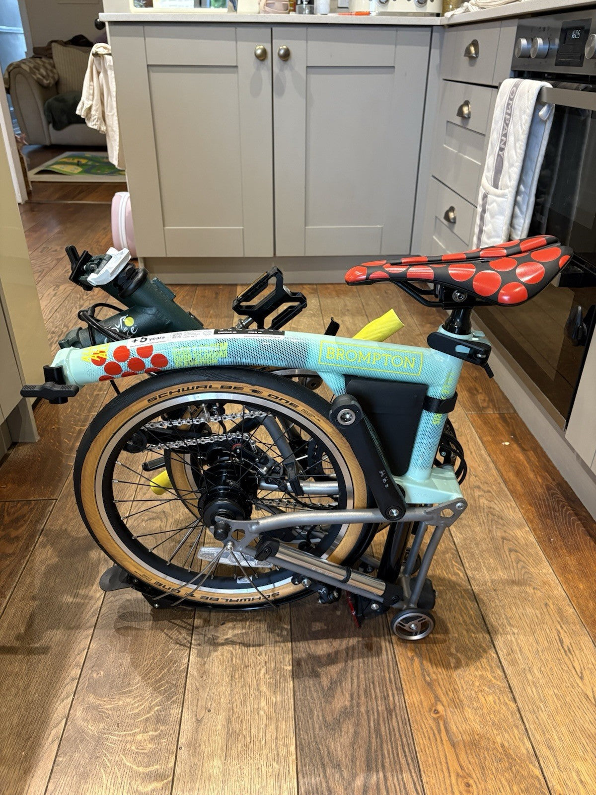 Brompton X Tour De France P line 12 speed shifting