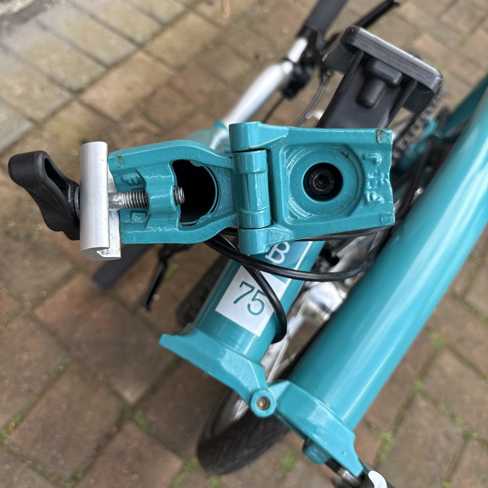 Brompton B75 16" Folding Bike - Blue - Discontinued - VGC - Classic Shape