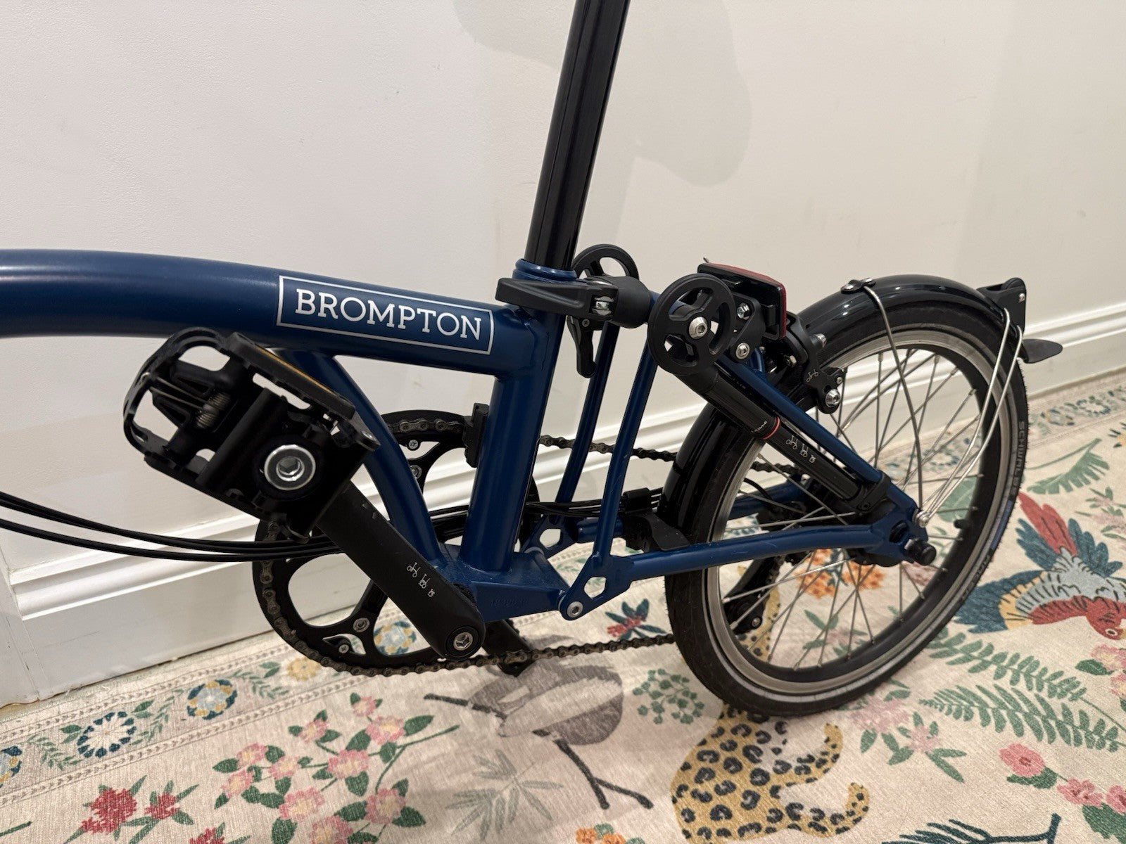 Brompton Cline 12 Speed Ocean Blue (2025) + Accessories