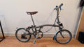 Brompton S3L, 2008 – Original Raw Lacquer – Excellent Condition – Leather Saddle