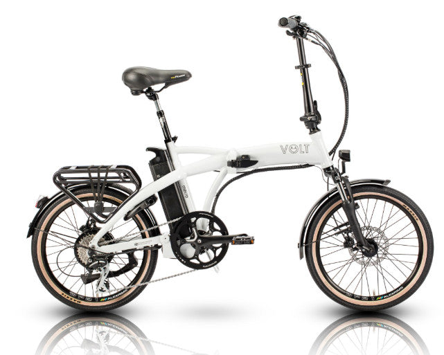 Volt Metro White Folding Bike