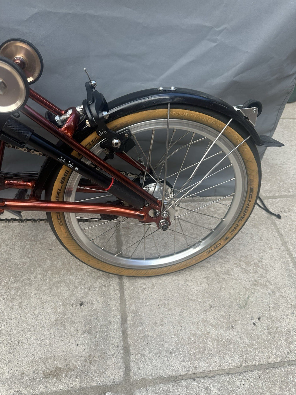 Brompton S6L, excellent condition £600+ in upgrades.