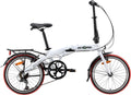 20" Folding City Bike 7-Speed Lightweight Alloy Frame 12kg Urban Ride