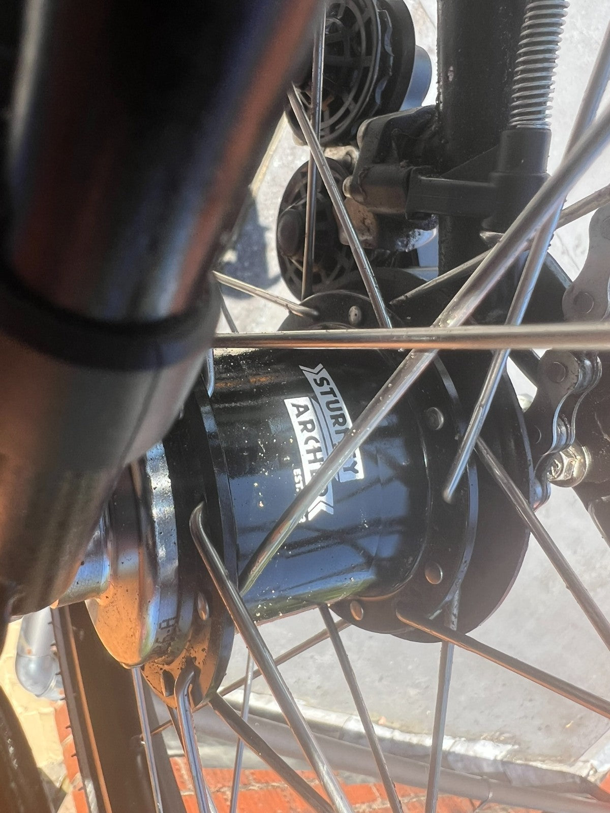 Brompton C Line 6 Speed Folding Bike Bumble bee yellow - 65 miles