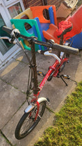 Red Career Foldable Lightweight Bicycle Bike