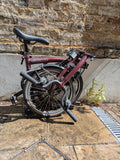 Brompton C Line 12-speed Red Plum Mid