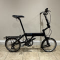 Mezzo D9 Folding Bike, 16inch Wheels,  Black Frame